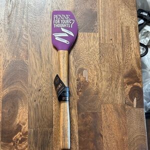 Purple Wooden Kitchen Spatula